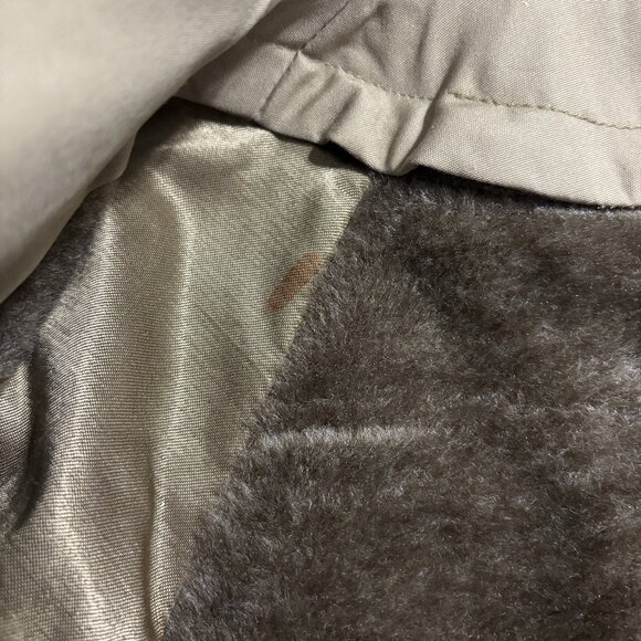 Men's Tan Trench Coat - Picture 15 of 15